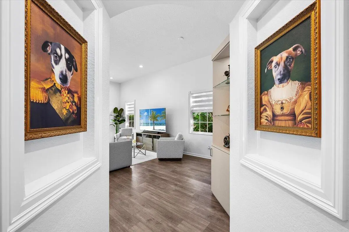 Entryway to Living Area at 2023 Graden Drive, Palm Beach Gardens