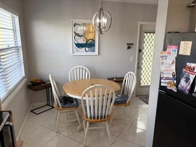 DINING AREA at 313 Dorset H 313, Boca Raton