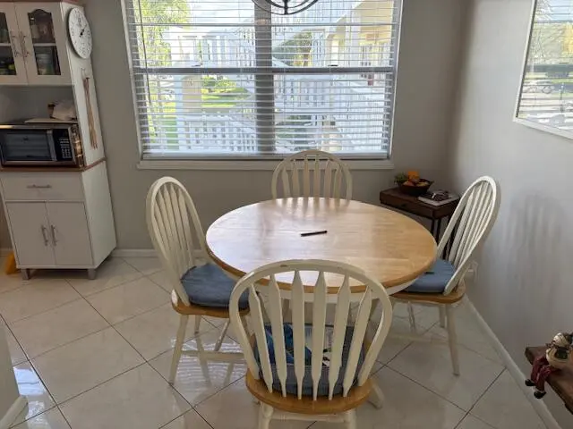 DINING AREA at 313 Dorset H 313, Boca Raton