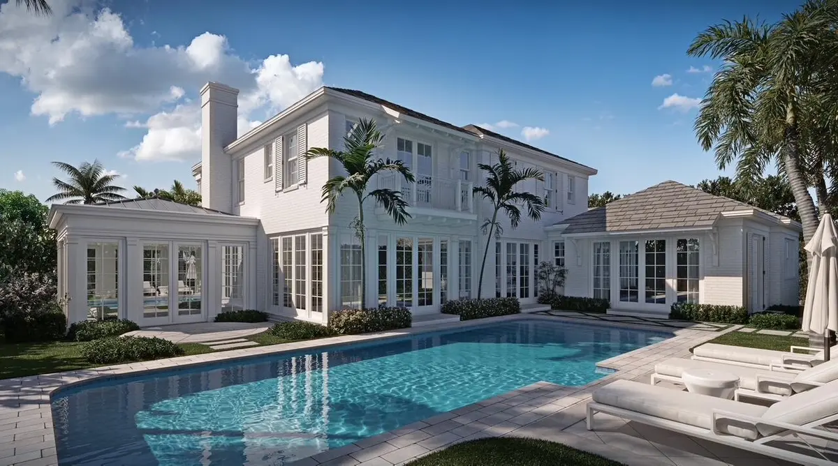 259 Queens Ln Rendering at 259 Queens Lane, Palm Beach