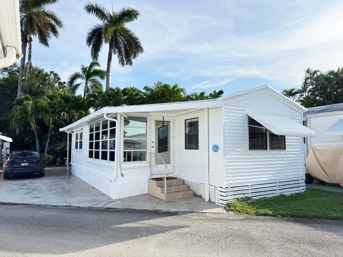 front at 210 Cardinal Drive B, Briny Breezes