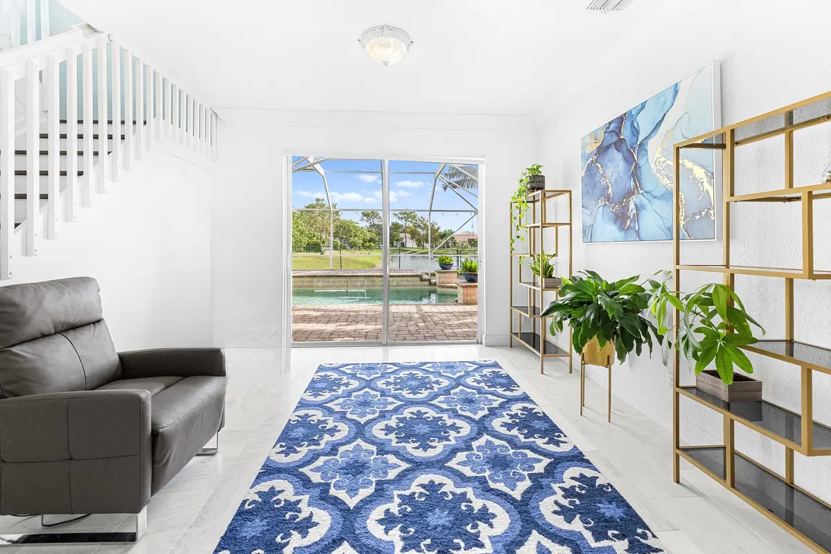 Living room at 6575 Spring Meadow Drive, Greenacres