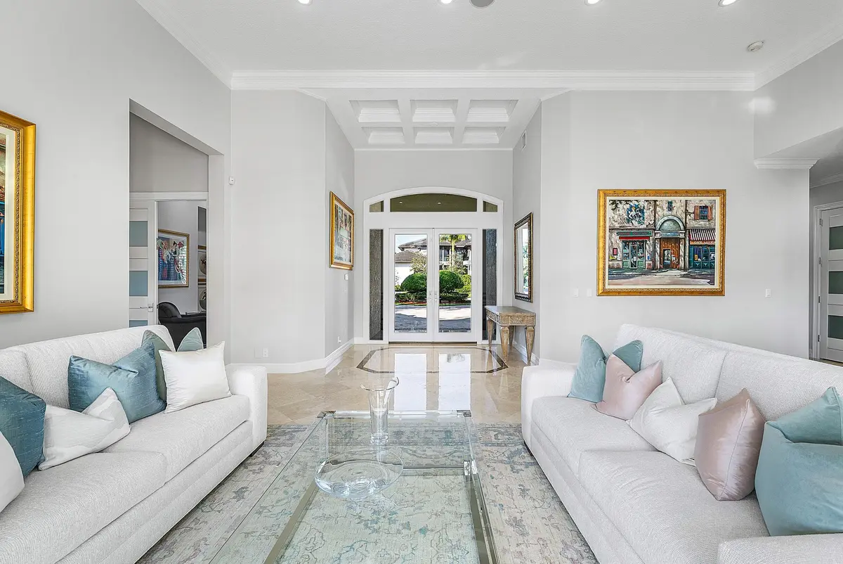 Living Room at 13120 Marsh Landing, Palm Beach Gardens