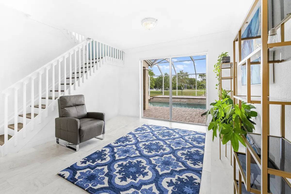 Living room at 6575 Spring Meadow Drive, Greenacres