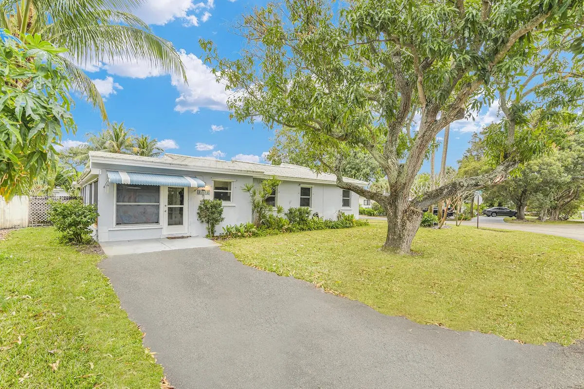 Current Front Door at 3203 Palm Drive, Delray Beach