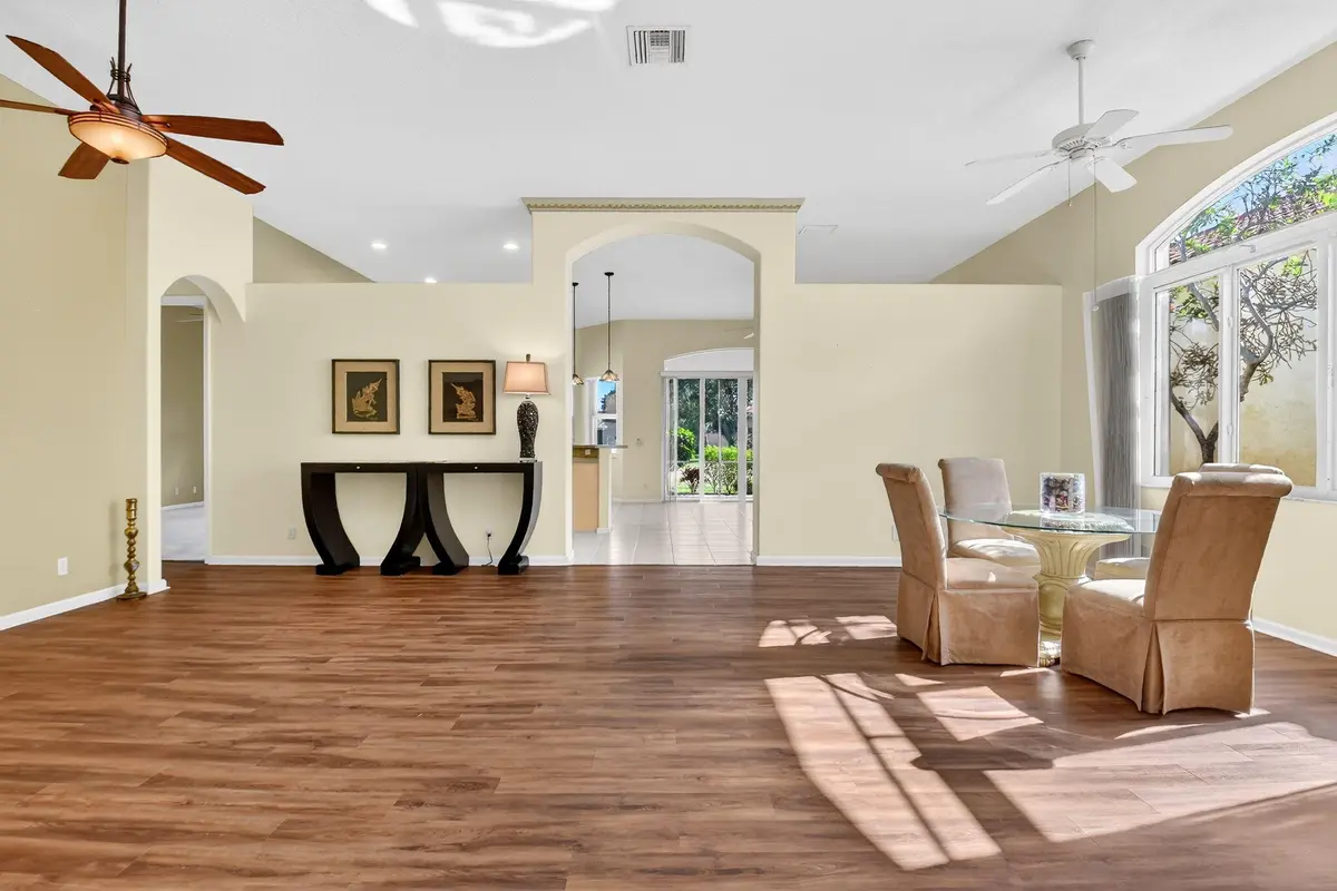 Spacious Dining and Living Area at 7204 Demedici Circle, Delray Beach