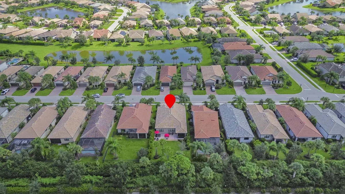 Aerial Rear at 564 SE Monet Drive, Port St. Lucie
