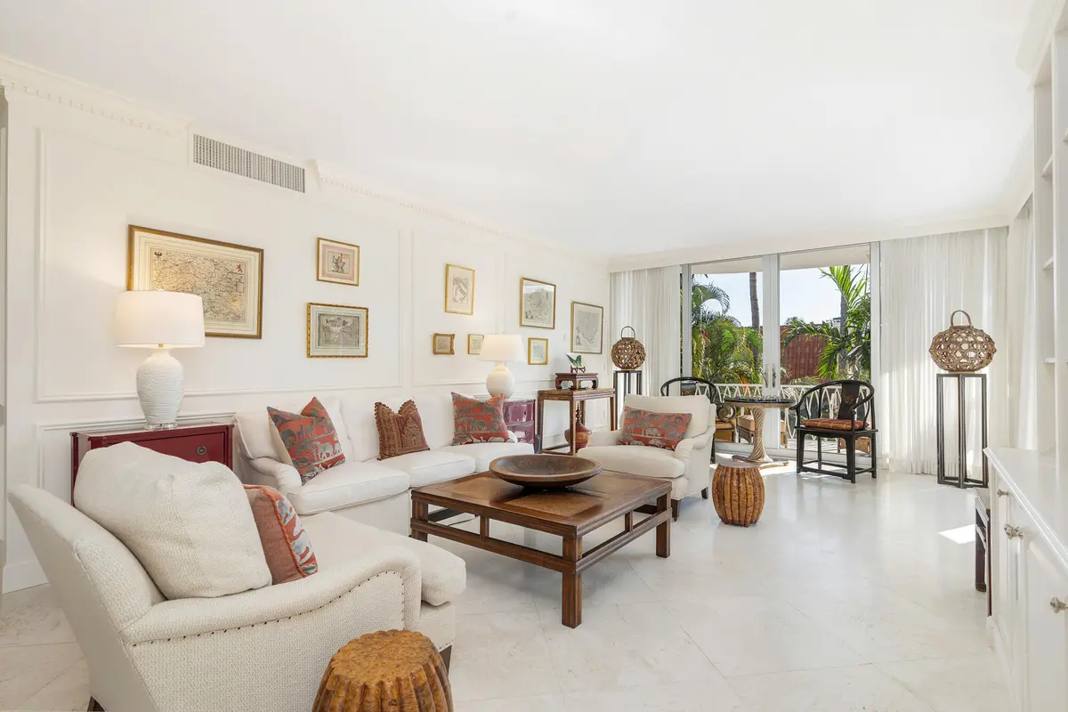 living room at 429 Australian Avenue 110, Palm Beach