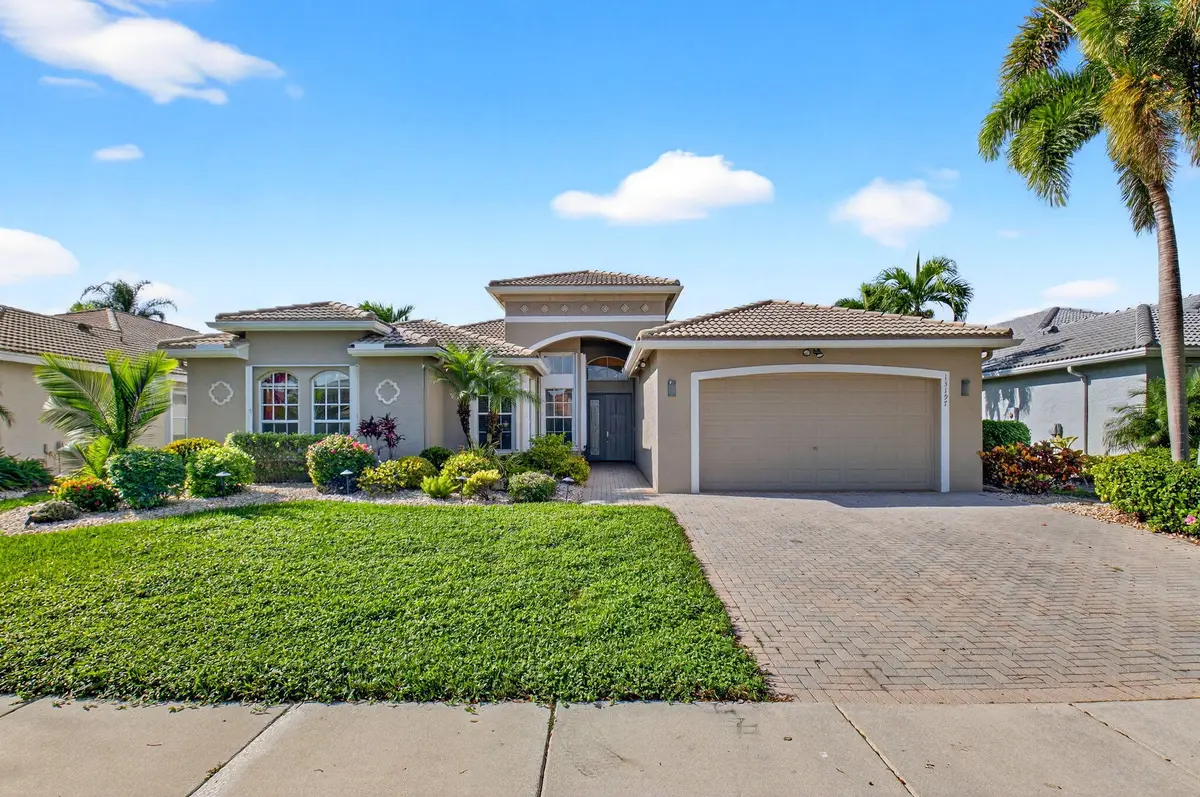 FRONT OF HOME at 13197 Alhambra Lake Circle, Delray Beach