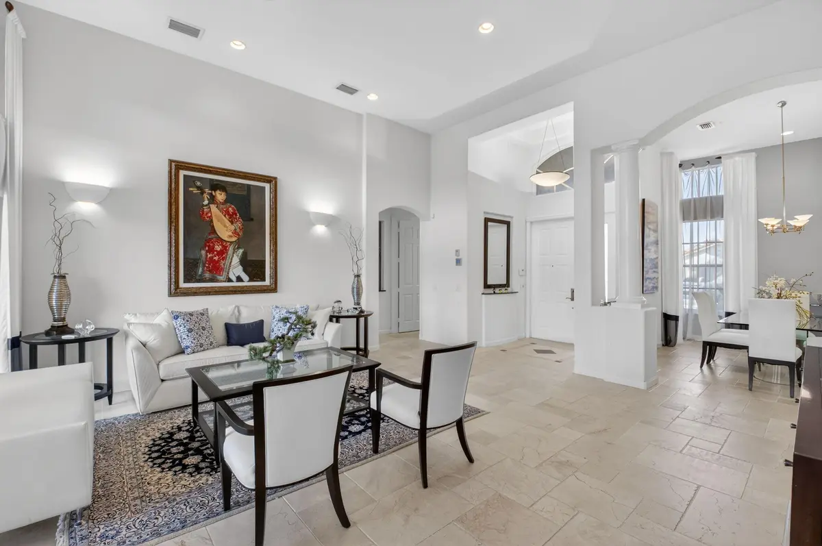 LIVING ROOM at 13197 Alhambra Lake Circle, Delray Beach