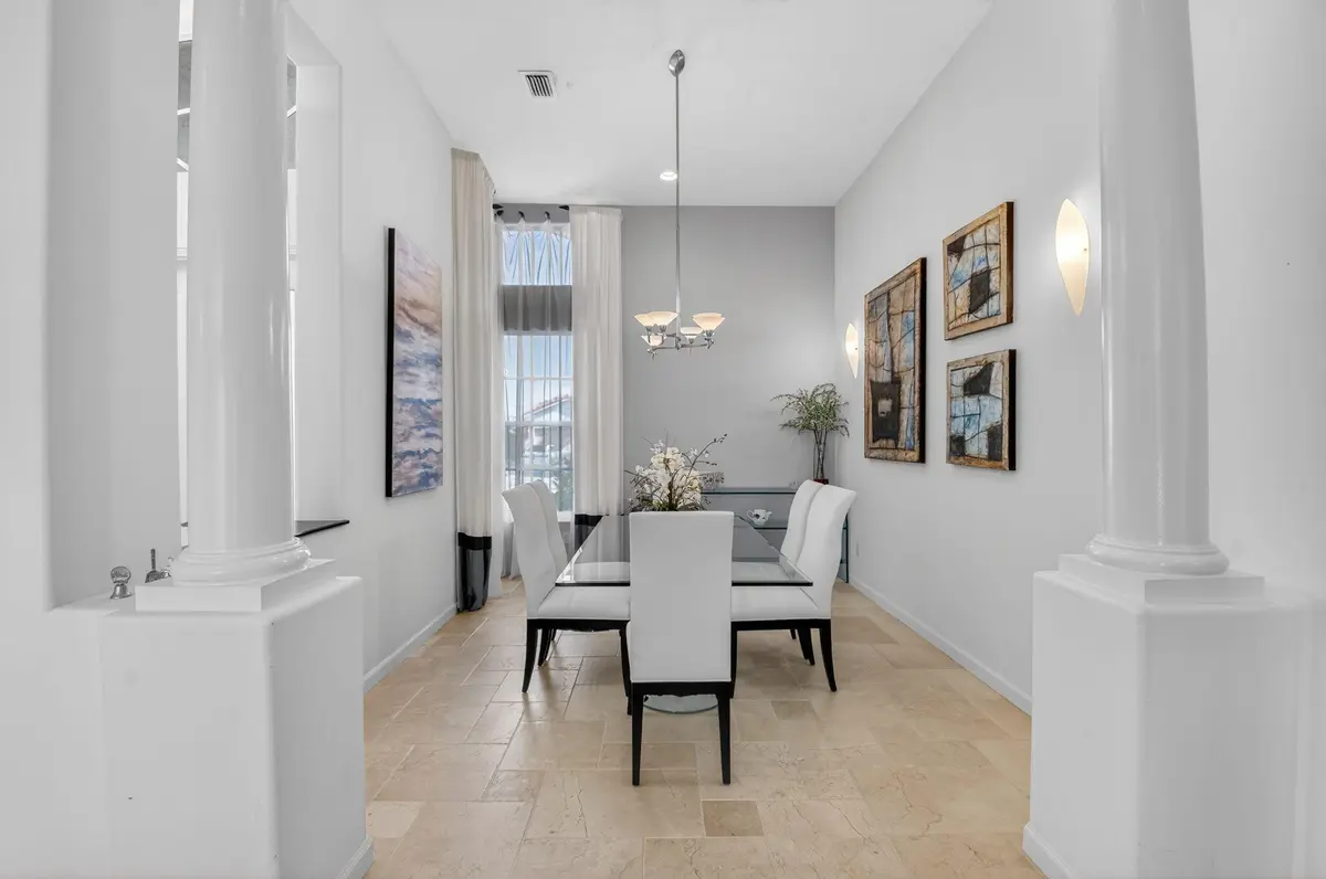 DINING ROOM at 13197 Alhambra Lake Circle, Delray Beach