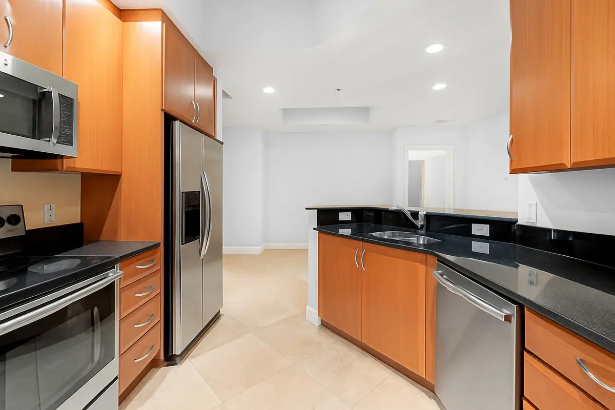 Kitchen at 701 S Olive Avenue 1212, West Palm Beach