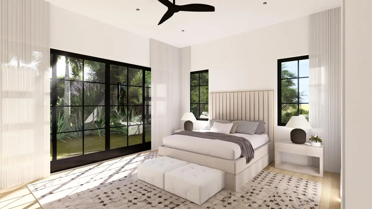 Primary Bedroom - w Furniture at 2840 Greenbriar Boulevard, Wellington