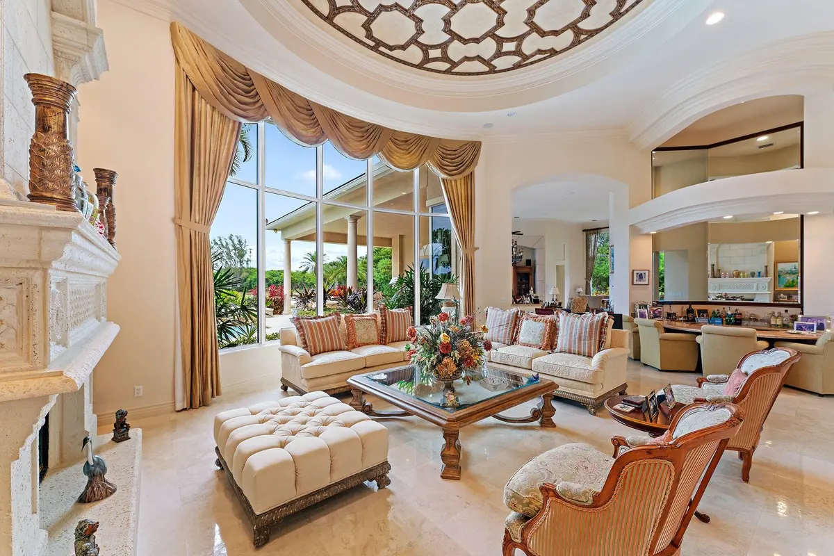 Living Room at 12049 SE Intracoastal Terrace, Jupiter