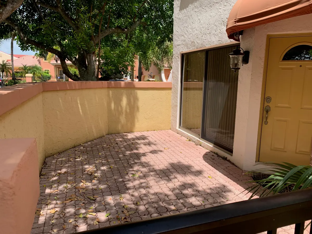 Patio at 49 Uno Lago Drive, Juno Beach