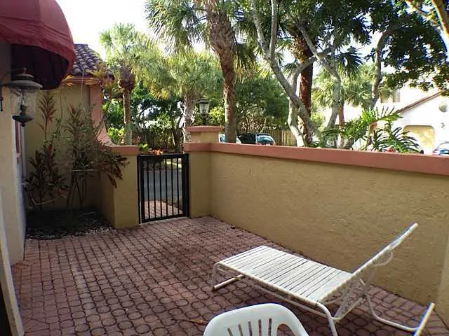 Patio at 49 Uno Lago Drive, Juno Beach