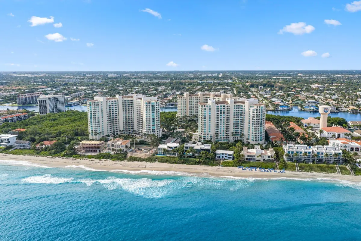 aerial at 3740 S Ocean Boulevard 510, Highland Beach