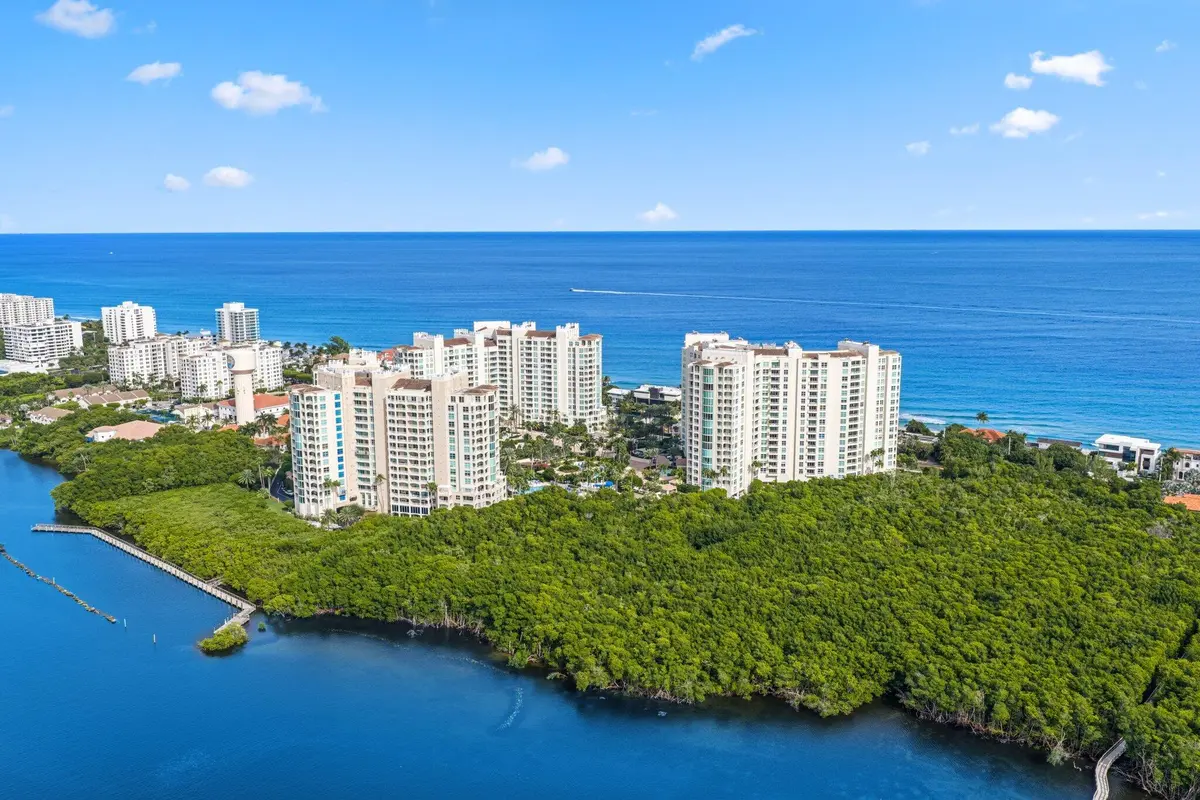 aerial at 3740 S Ocean Boulevard 510, Highland Beach