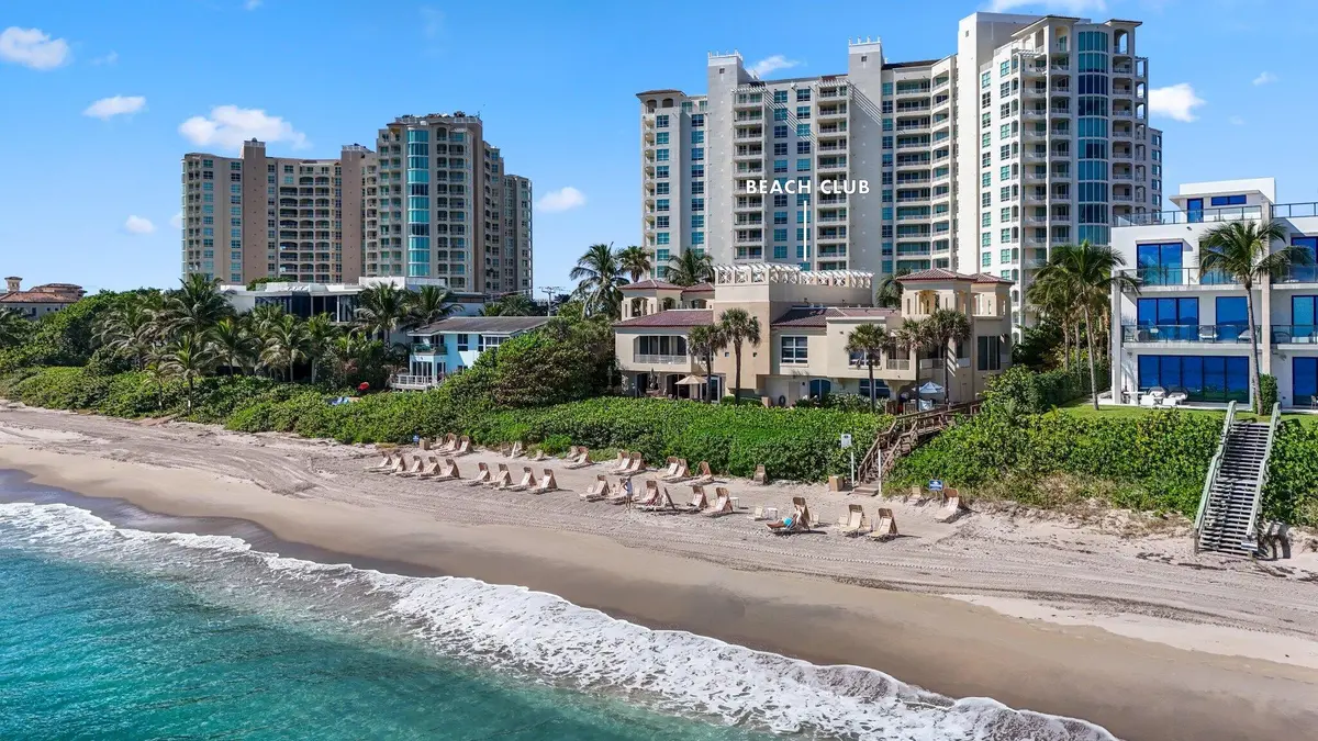 private beach club at 3740 S Ocean Boulevard 510, Highland Beach