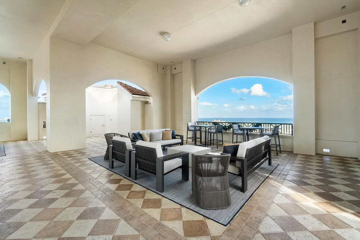 Incredible Views and New Seating Areas at 701 S Olive Avenue 1004, West Palm Beach