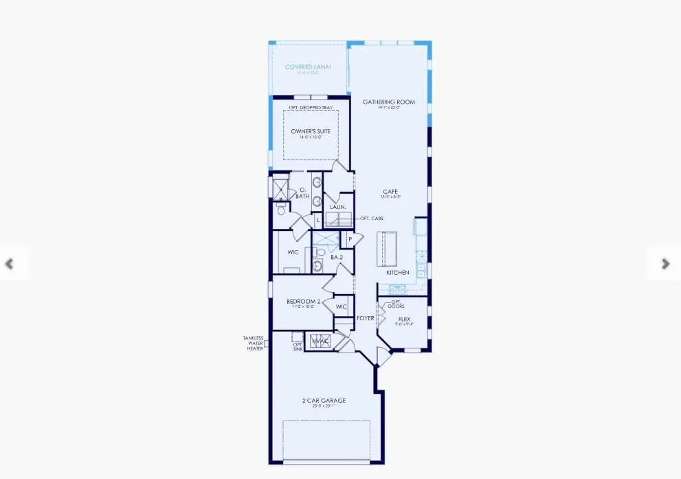77 Floorplan at 1365 Haven Circle Contour 77, Vero Beach