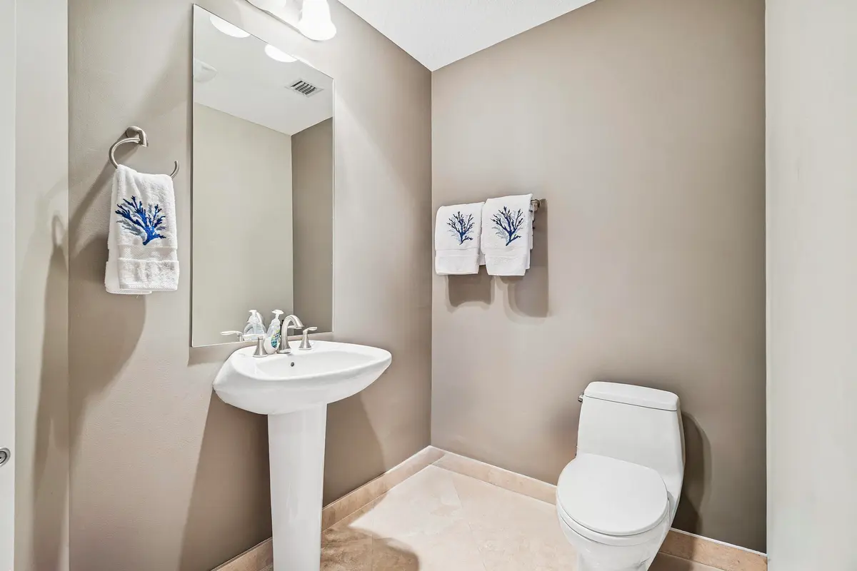 Powder Bathroom at 701 S Olive Avenue 1706, West Palm Beach