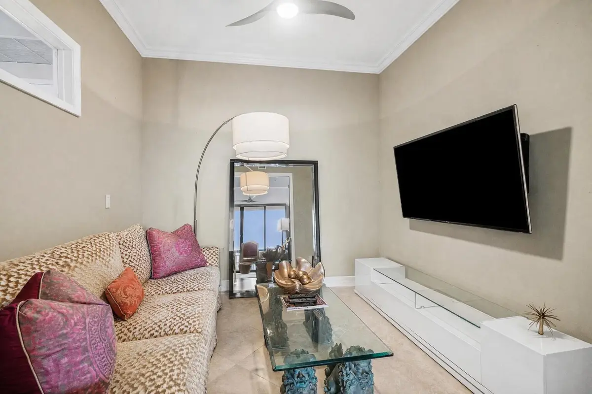 Den/Flex Room w/ Doors & Window at 701 S Olive Avenue 1706, West Palm Beach