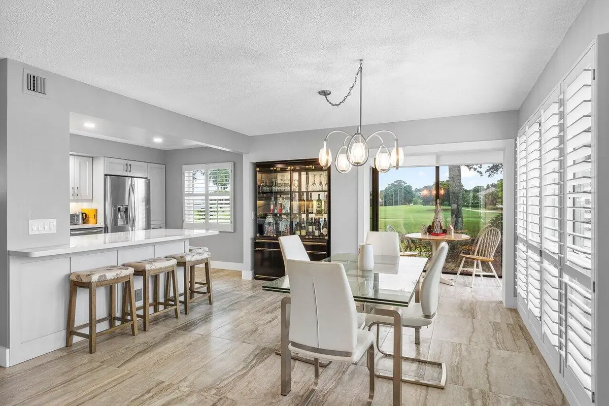 Dining Area at 3665 Quail Ridge Drive Bobwhite B, Boynton Beach