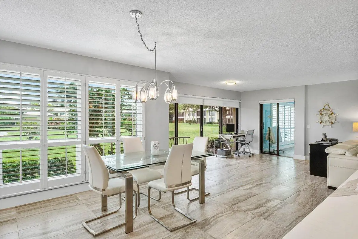 Dining Area at 3665 Quail Ridge Drive Bobwhite B, Boynton Beach