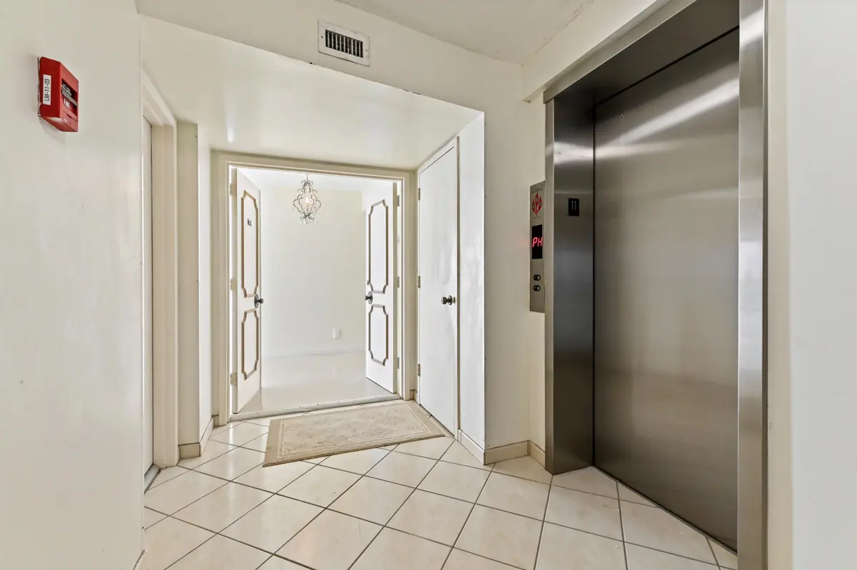 Semi Private Elevator Lobby at 2800 S Ocean Boulevard 11-M, Boca Raton