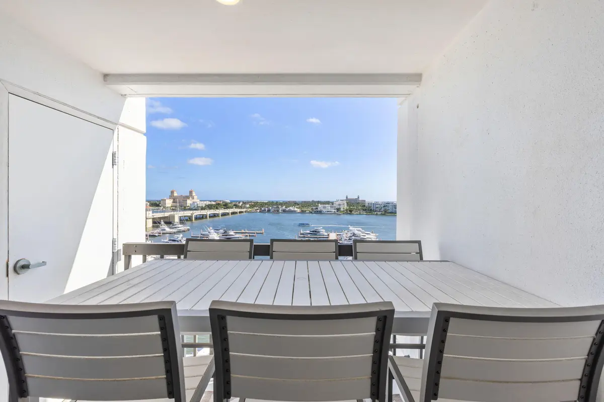 Balcony at 400 N Flagler Drive 1206, West Palm Beach