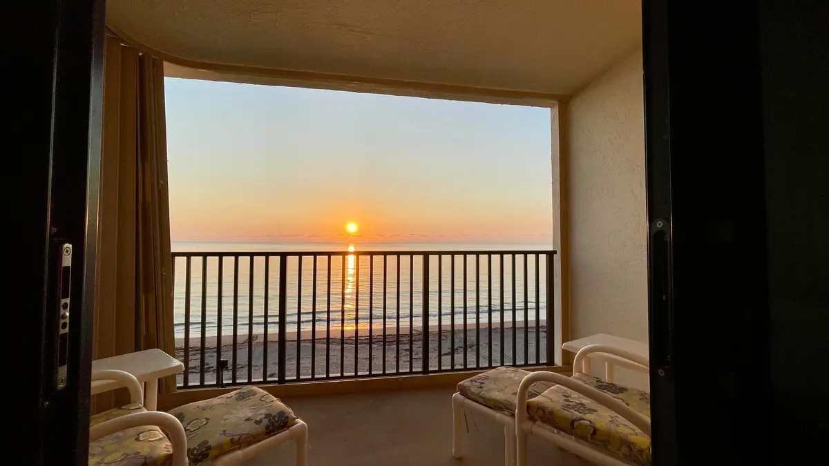 Balcony at 10044 S Ocean Drive 805, Jensen Beach
