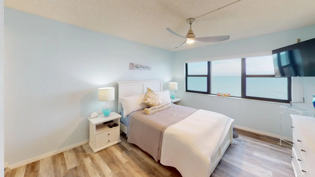 Bedroom 2 at 10044 S Ocean Drive 805, Jensen Beach