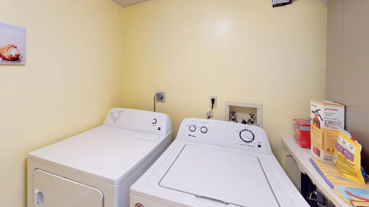Laundry Area at 10044 S Ocean Drive 805, Jensen Beach