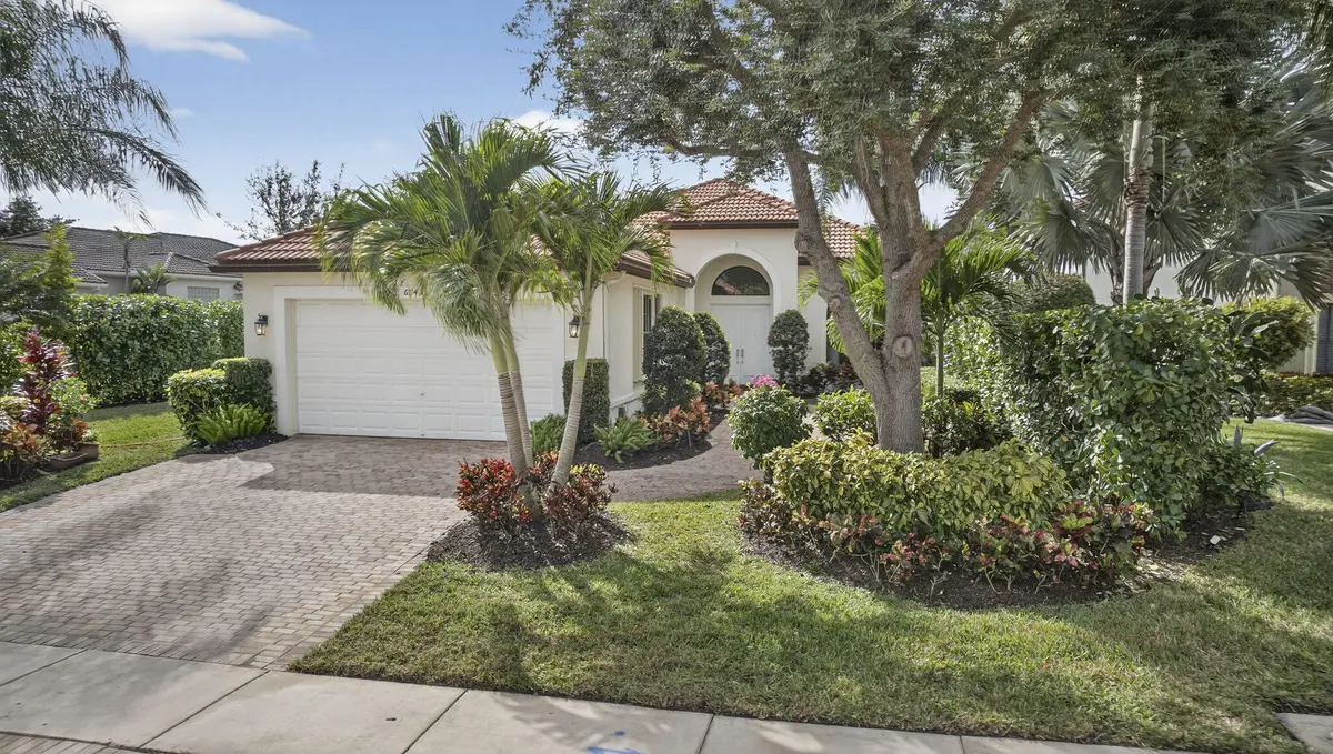 Extended driveway at 6743 Sparrow Hawk Drive Drive, West Palm Beach
