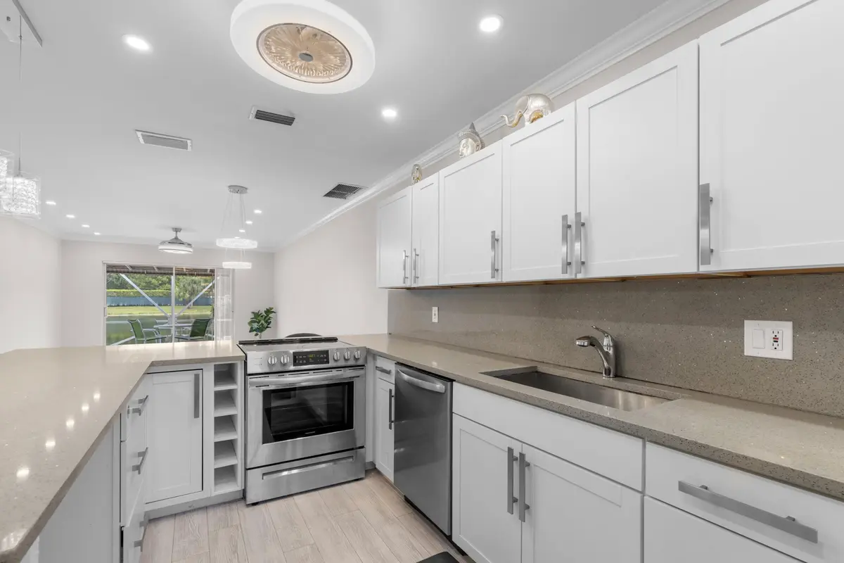 Kitchen at 8757 Bella Vista Drive 34, Boca Raton