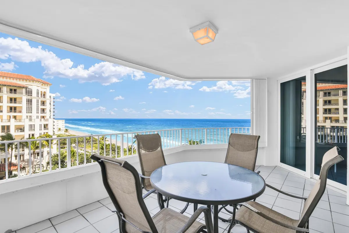 Balcony at 500 S Ocean Boulevard 803, Boca Raton