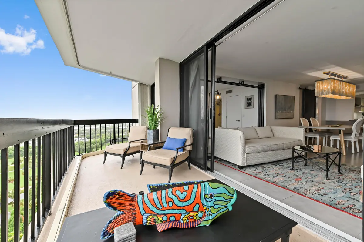 32 balcony 02 at 2425 Presidential Way 1806, West Palm Beach