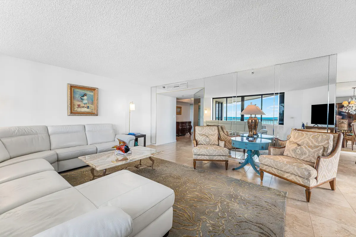Large Family Room at 5070 N Ocean Drive 3b, Singer Island