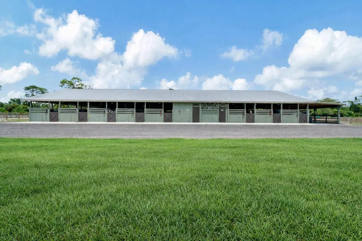 Main Barn at 14845 Collecting Canal Road, Loxahatchee Groves
