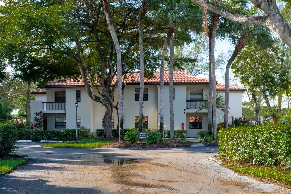 Slightly secluded at 21703 Tall Palm Circle 5-D, Boca Raton