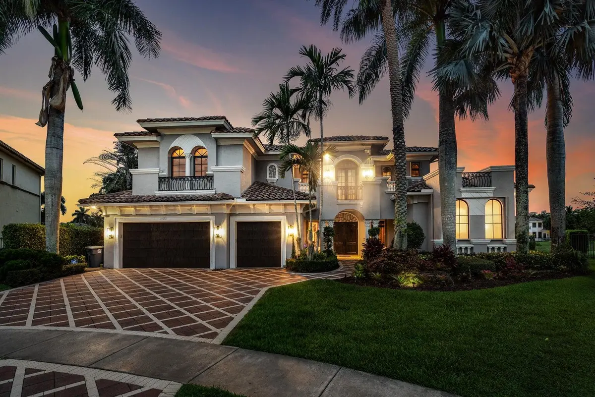 dusk Frot at 17602 Middle Lake Drive, Boca Raton