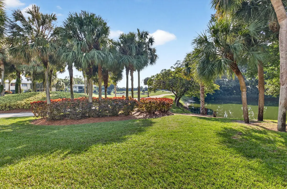 Golf & Lake Front View at 18 Westgate Lane E, Boynton Beach
