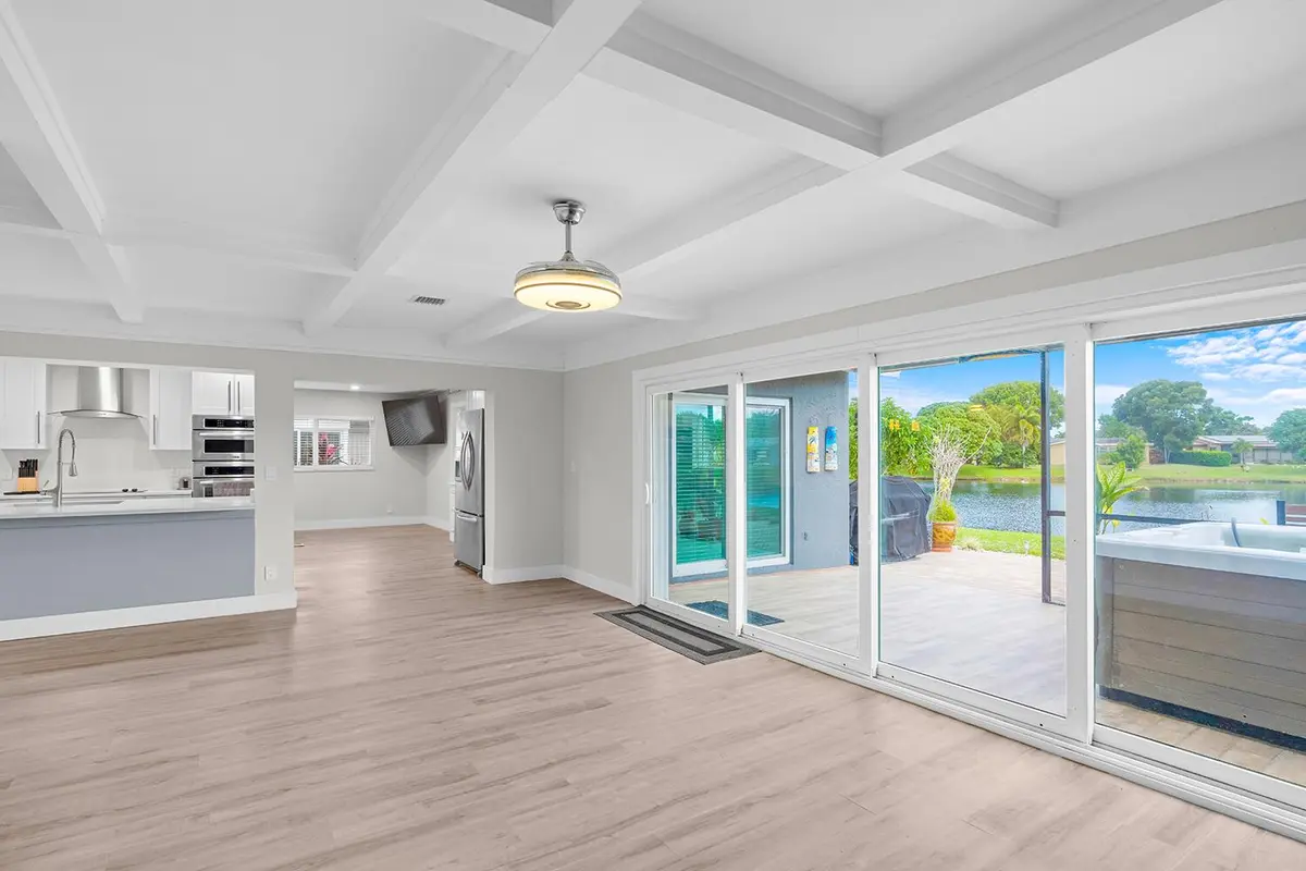 Waterfront Florida Room at 14624 Country Side Lane, Delray Beach