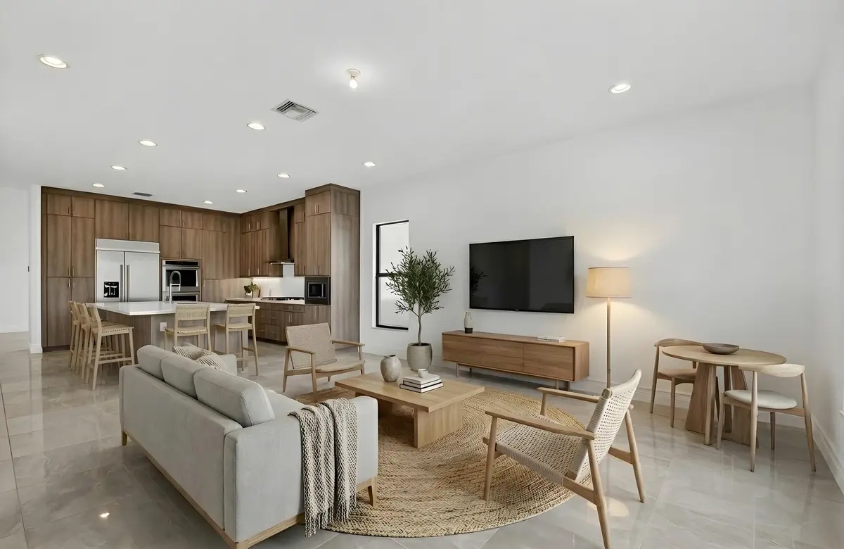 Chauvet staged-family-room at 9087 Chauvet Way, Boca Raton