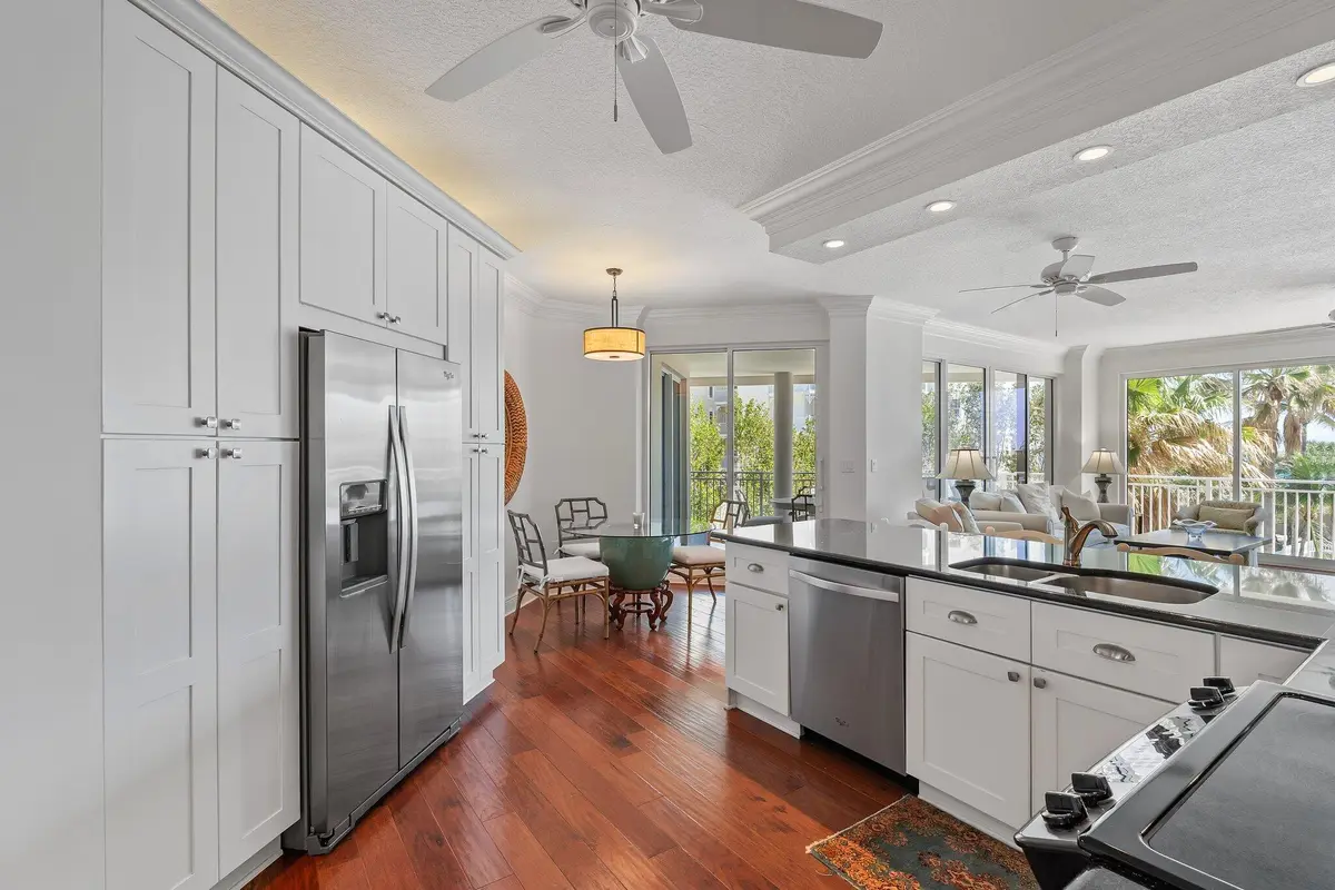 Kitchen and Open Living Connection at 1660 S Highway A1A 122, Jupiter