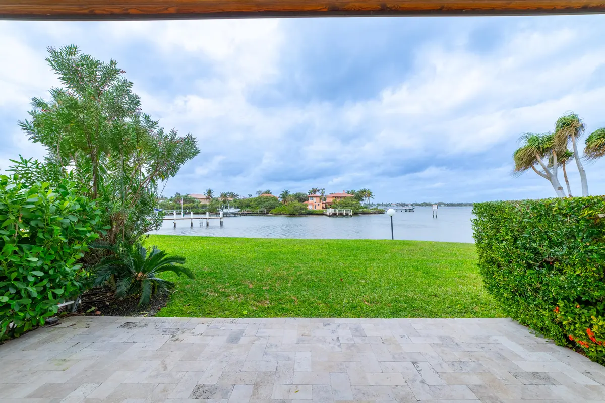 View from Back Patio at 3474 S Ocean Boulevard 2, Palm Beach
