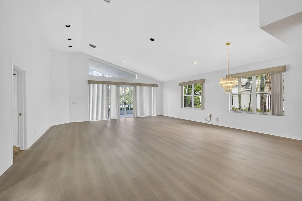 view to Florida room at 6375 Three Lakes Lane, Boynton Beach