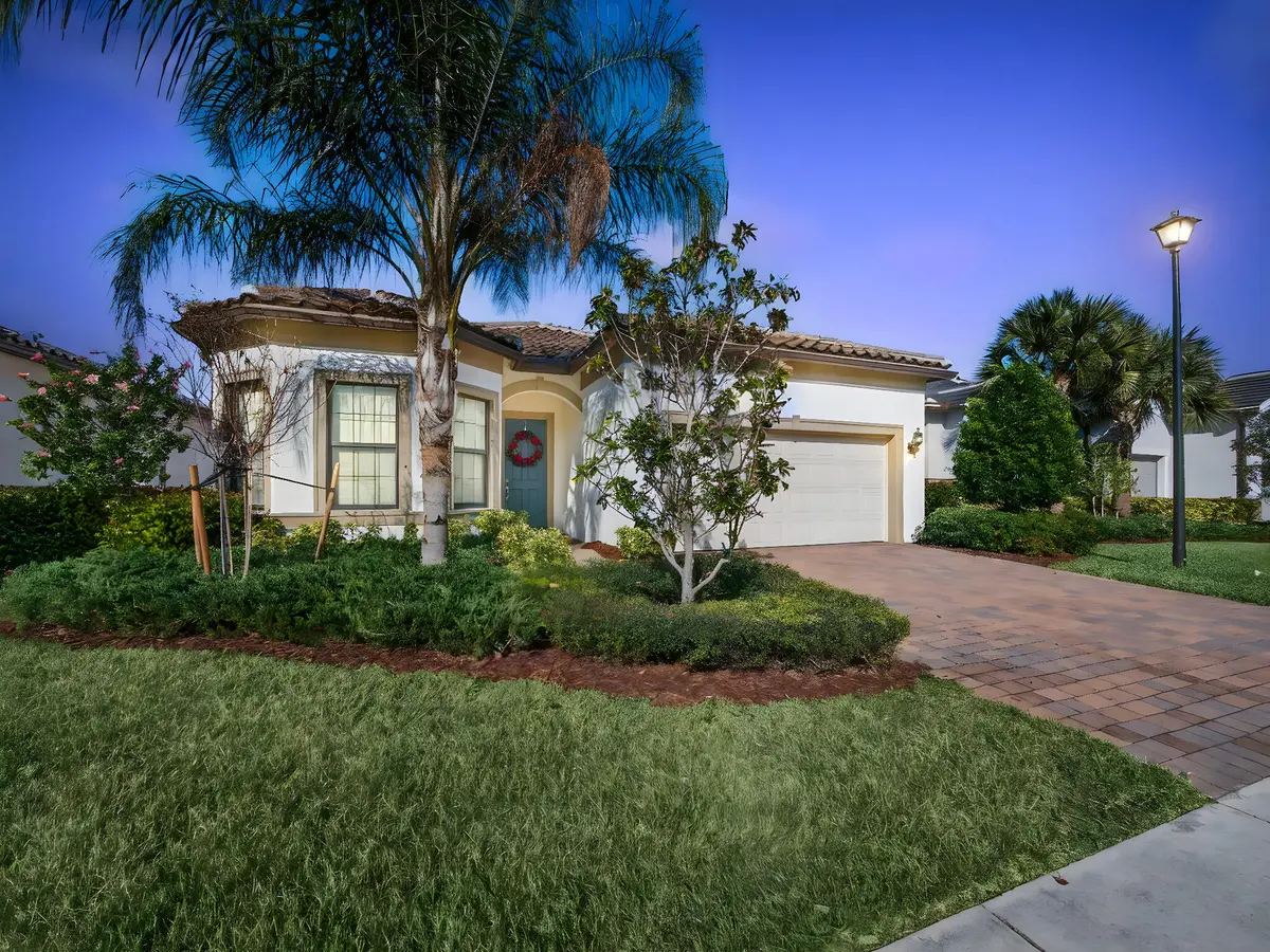 Front Exterior Night Shot at 623 SE Villandry Way, Port St. Lucie