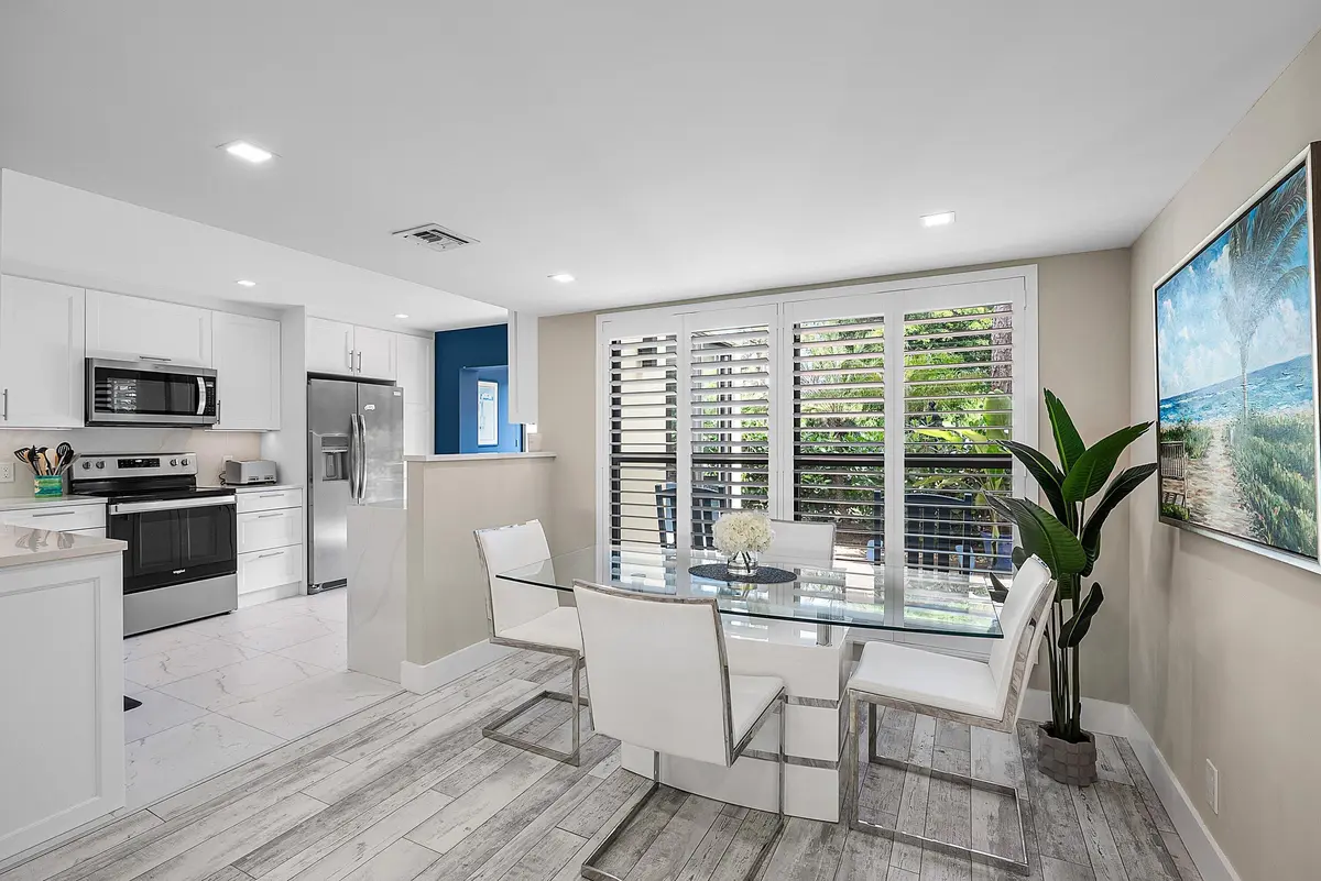 Dining Area at 3709 Quail Ridge Drive Bobwhite B, Boynton Beach